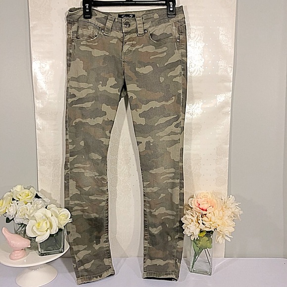 Seven7 Denim - Seven7 camo skinny jeans